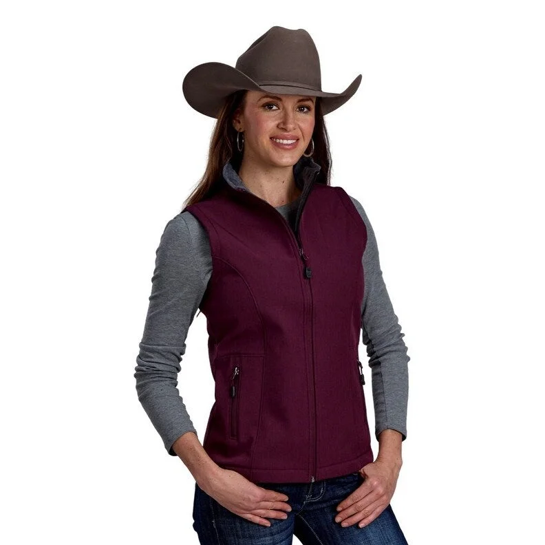 Roper Western Vest Womens Technical Soft Shell 03-098-0781-6012 WI