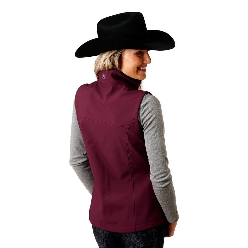 Roper Western Vest Women Soft Shell Princess Seams 03-098-0781-6146 WI