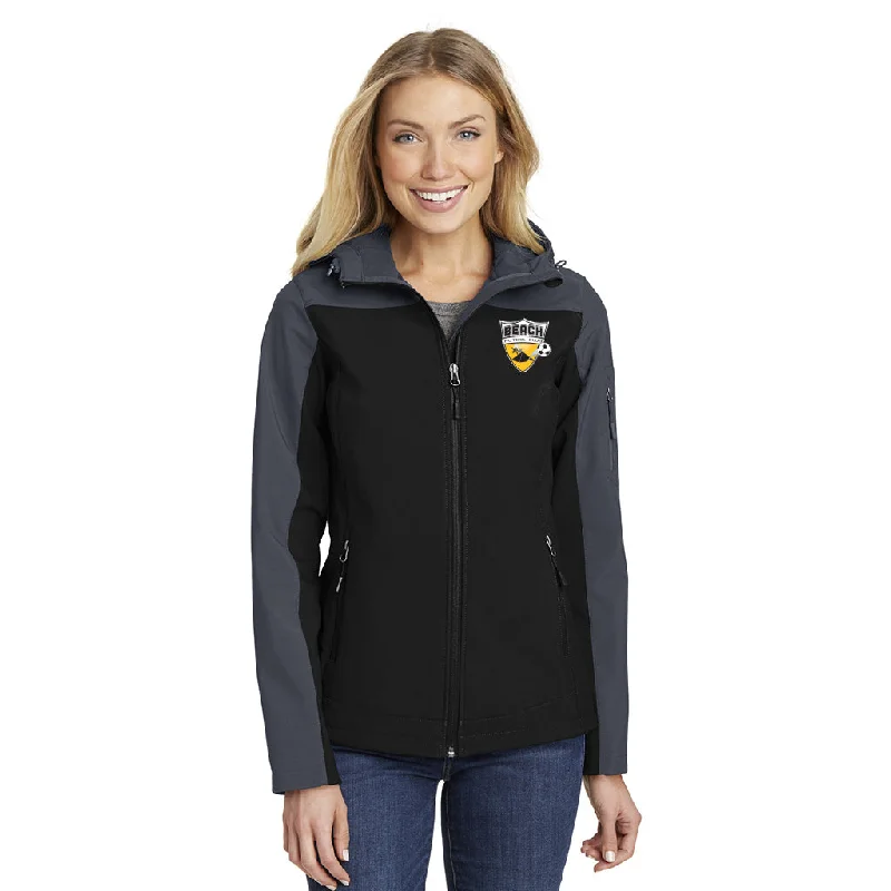 BEACH FC LADIES HOODED CORE JACKET