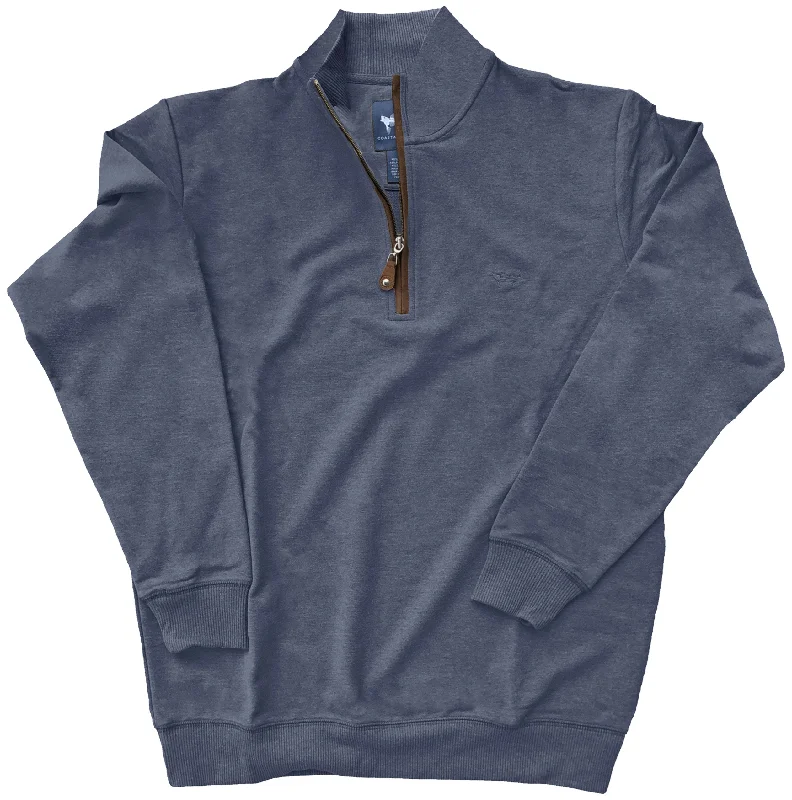 Deep Water Blue Quarter Zip