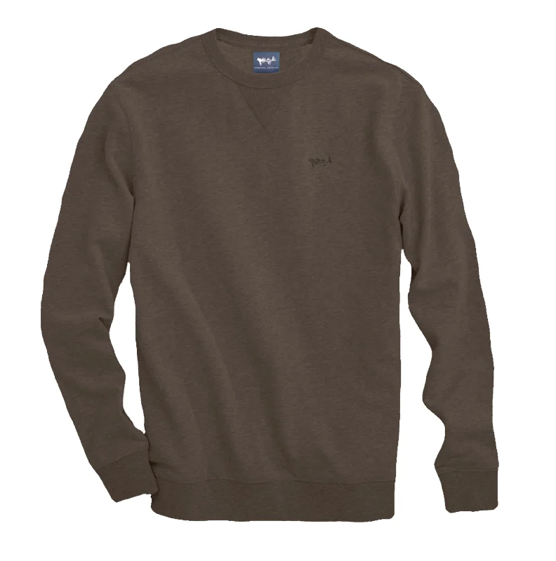 Mocha Crew Neck Sweatshirt