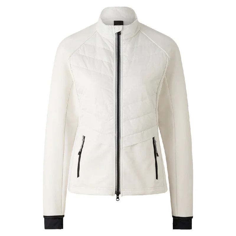 Bogner Katha Mid Layer Golf Jacket Off White - FW23 Women