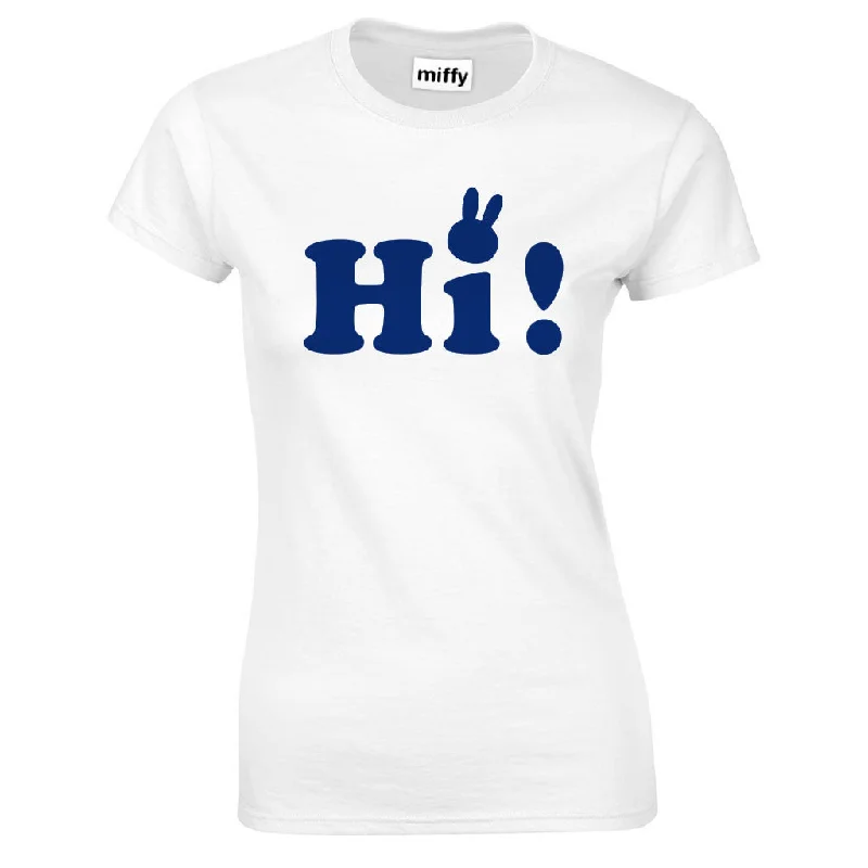 miffy ladies 'Hi' - white T-Shirt