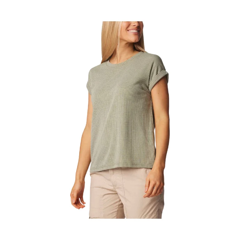 Columbia Women's Crystal Pine Tee - Canteen - ONLINE STORE CREDIT/EXCHANGE ONLY