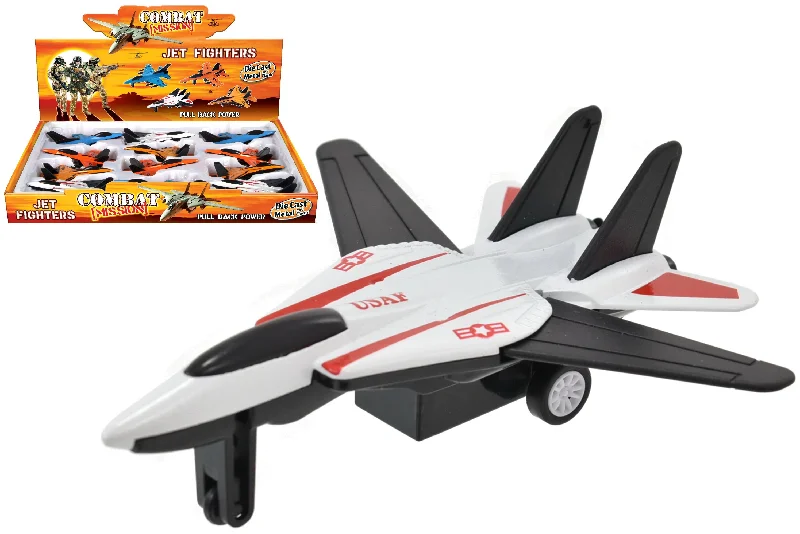 Combat Mission: Small Die Cast Jet Fighter Plane