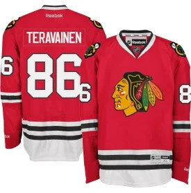 Teuvo Teravainen #86 Chicago Blackhawks Reebok Home Red Premier Jersey