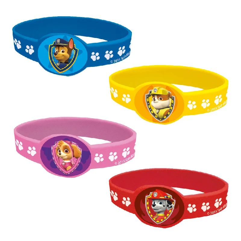 PAW PATROL STRETCH BRACELETS (4 PK)