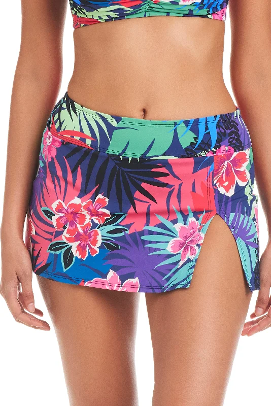 Hawaiian Punch Skirted Swimsuit Bottom