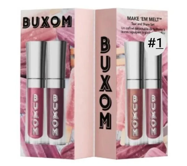 Buxom Make 'em Melt Tear And Share Set