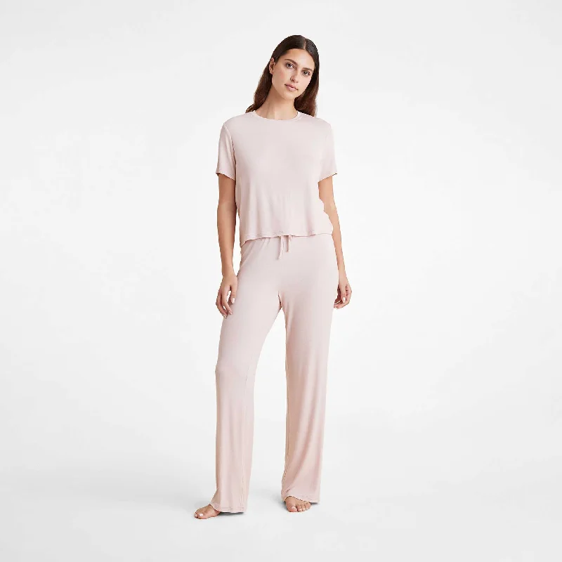 Ribbed Pajama Set | Ribbon