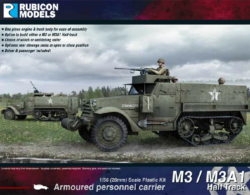 Rubicon Models 1/56 M3/M3A1 Halftrack