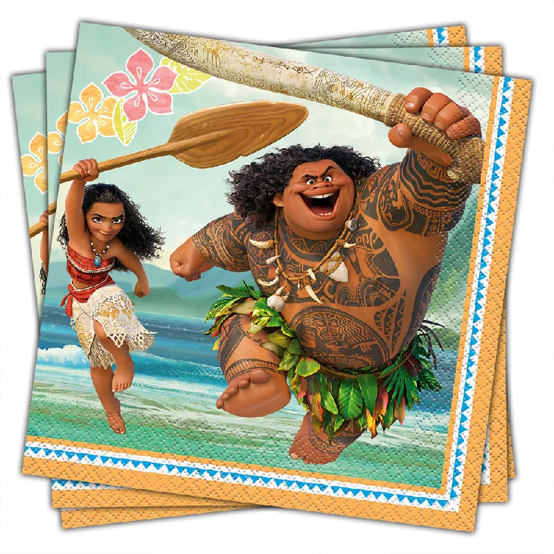 MOANA LUNCHEON NAPKINS (16 PK)