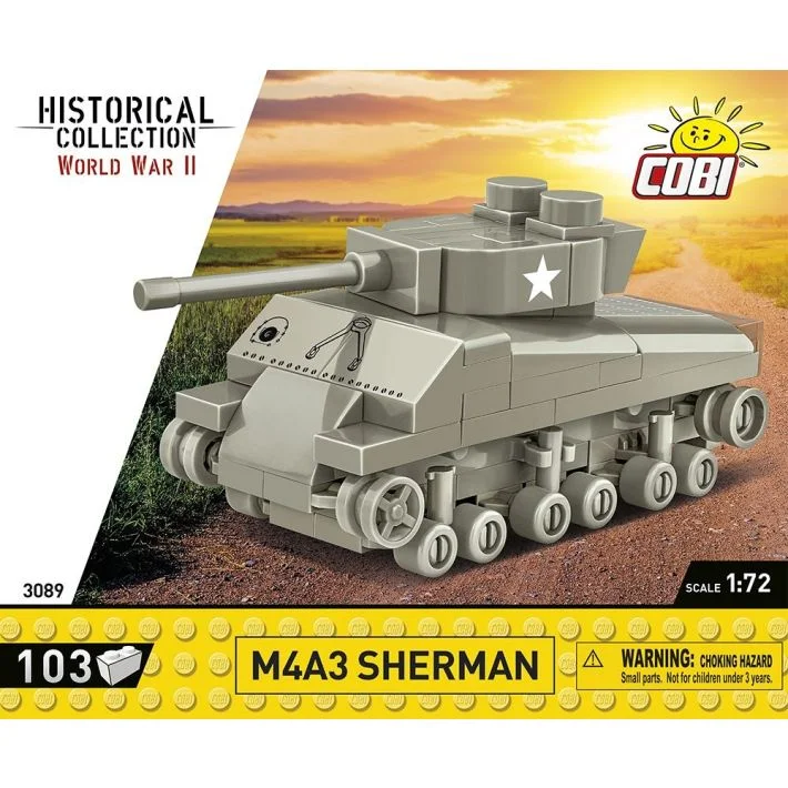 Cobi 1:72 Scale M4A3 Sherman