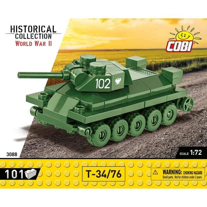 Cobi 1:72 scale T-34/76