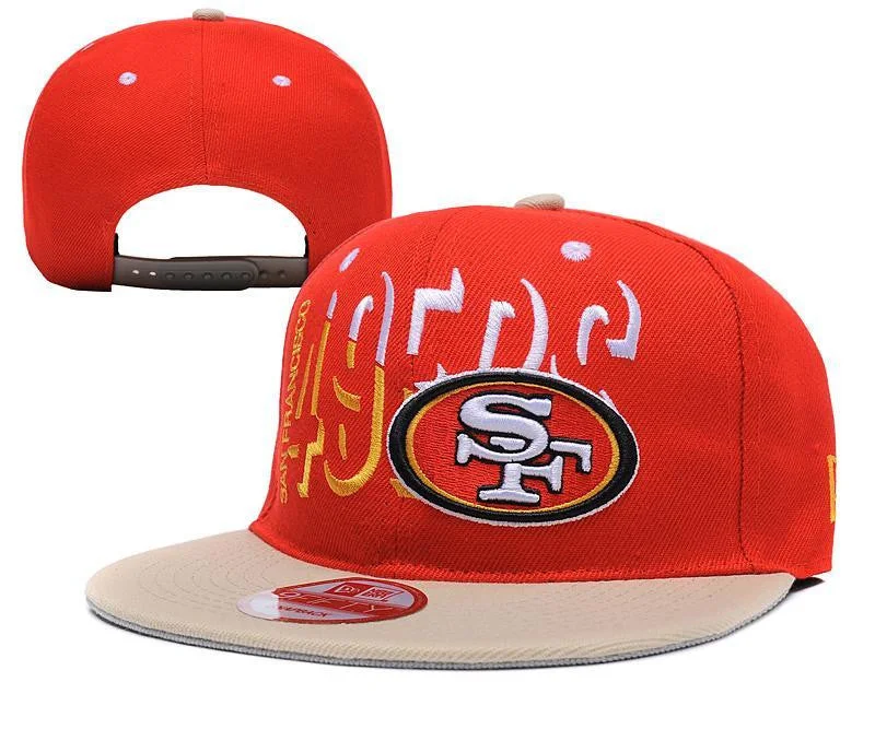 San Francisco 49ers New Era Team Splitter 9FIFTY Snapback Hat