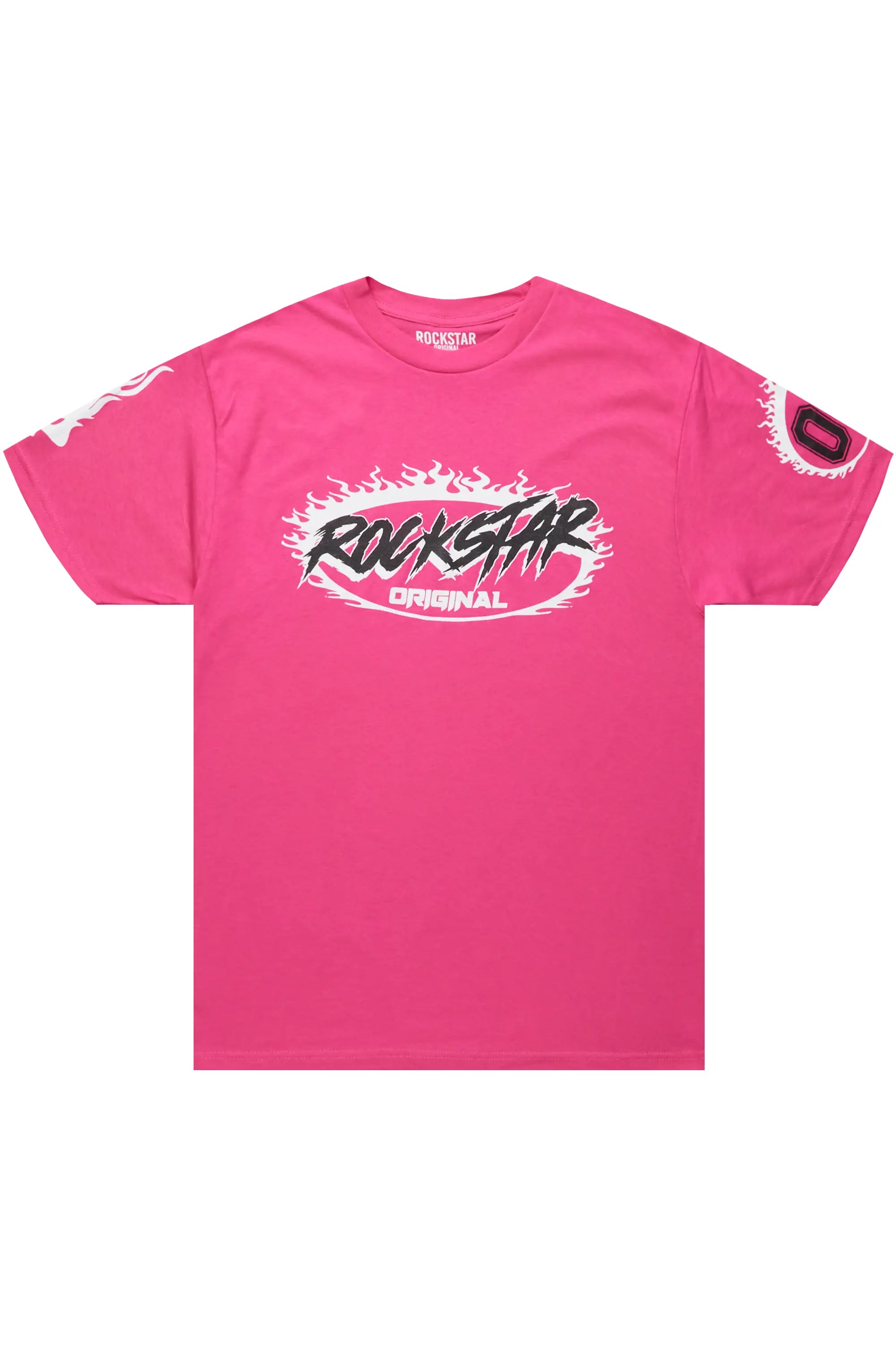 Draven Fuchsia Graphic T-Shirt