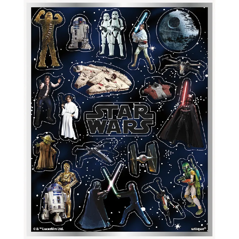 STAR WARS CLASSIC STICKERS SHEETS (76 PK)