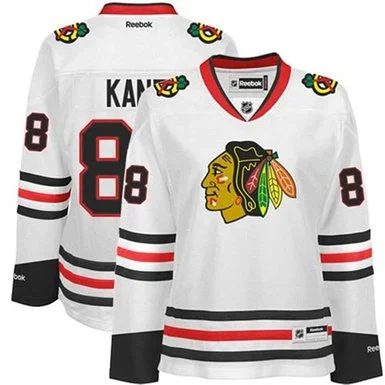 Patrick Kane #88 Chicago Blackhawks Reebok White Chicago Blackhawks Premier Jersey