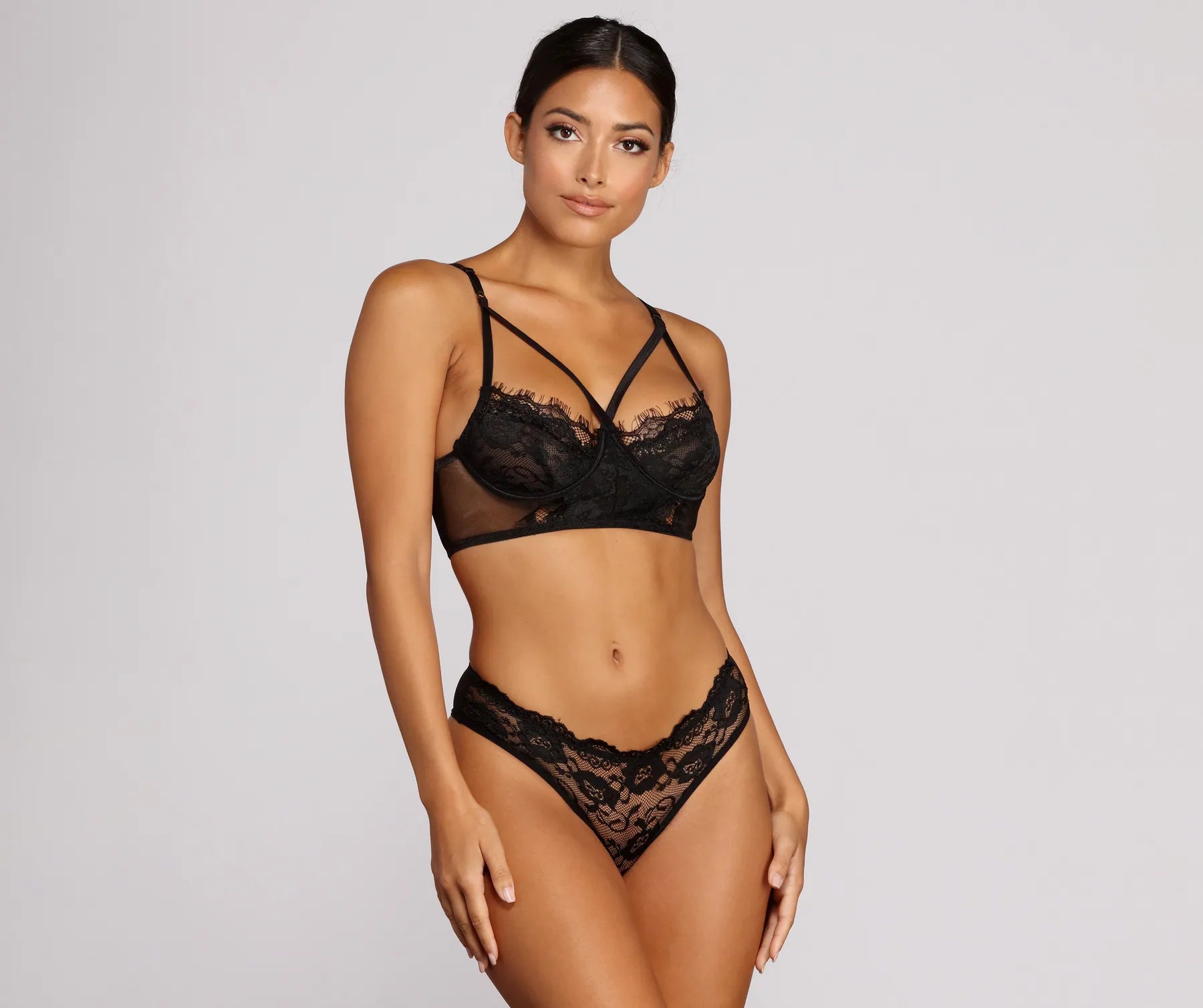 Untamed Longline Bra & Panty Set