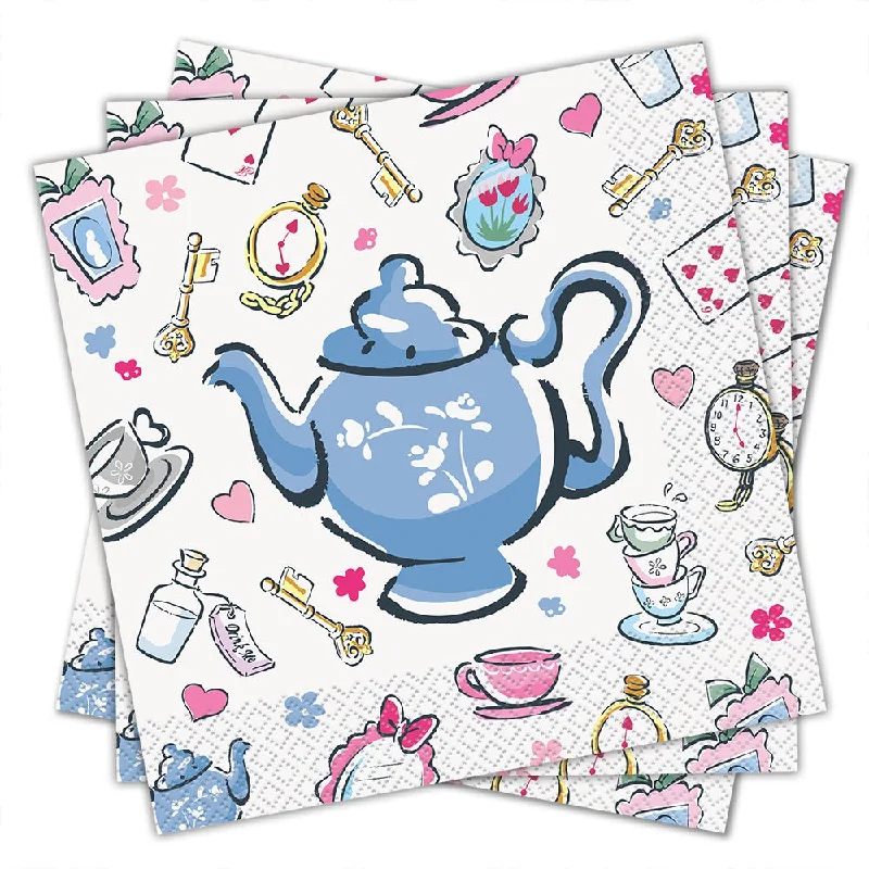 ALICE IN WONDERLAND LUNCHEON NAPKINS (16 PK)