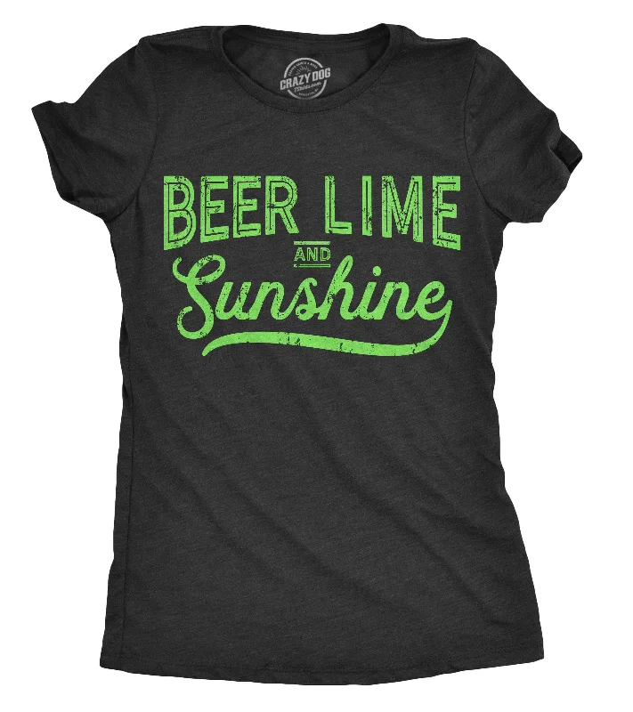 Beer Lime and Sunshine Women's T Shirt