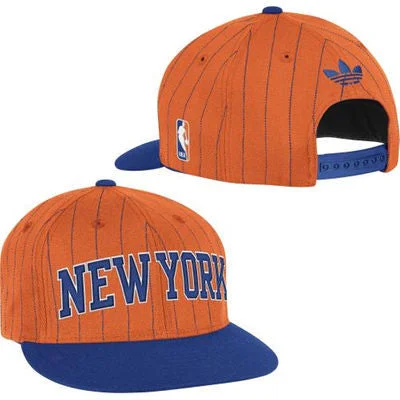 New York Knicks Adidas Pinstripe Snapback Hat