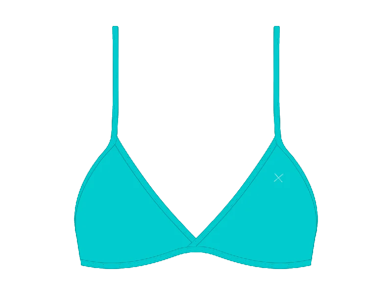 Cyan Fitted Top II