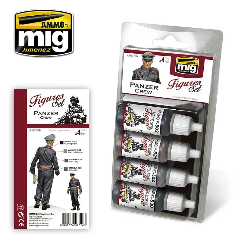 Ammo by MIG  Panzer Crew uniform Paint set