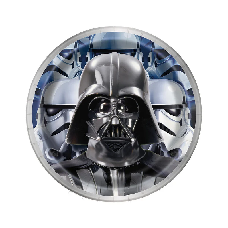 7 inch STAR WARS CLASSIC ROUND DESSERT PLATES (8 PK)