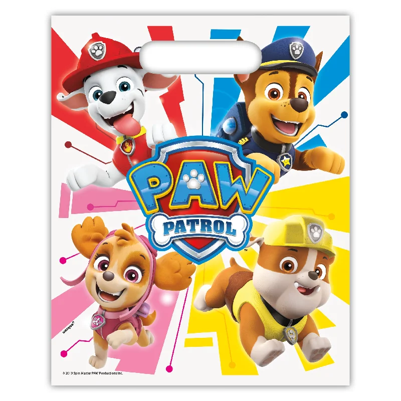 PAW PATROL LOOT BAGS (8 PK)