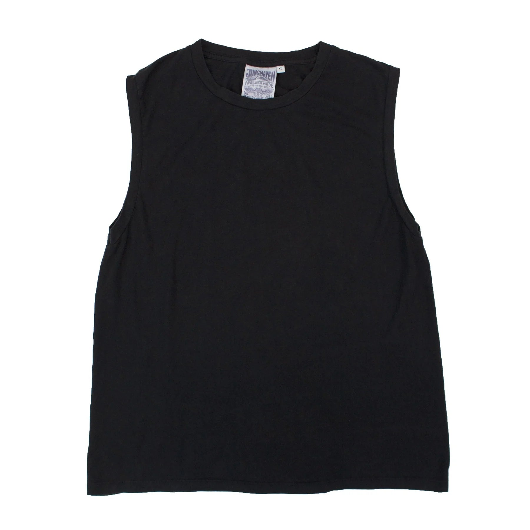 Black Malibu Muscle Tee