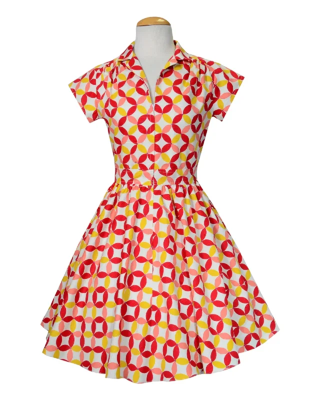 Joni Dress in California Dreamin' Print