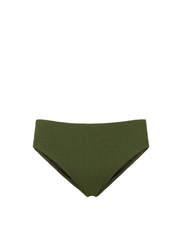 Classic Midrise Bottom Olive Texture