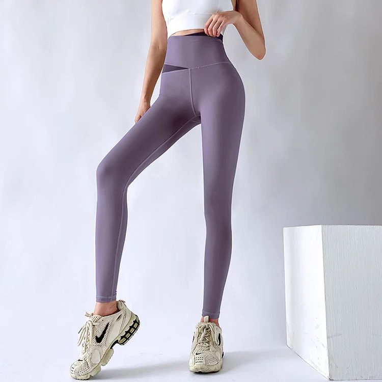 High-Waist Belly-Raising Butt-Lifting Fitness Sports Yoga Pants Wholesale Leggings