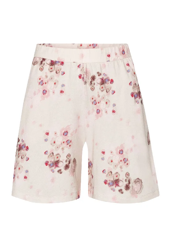 Sleep And Lounge Shorts | Watery Blossoms 77486-2367