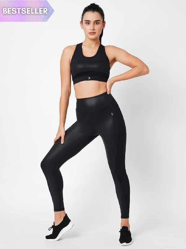 Power Black Training High Rise Leggings