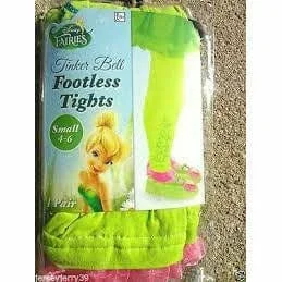 Tinker Bell Footless Tights