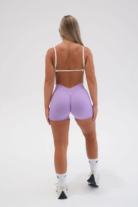 Contour Shorts - LAVENDER