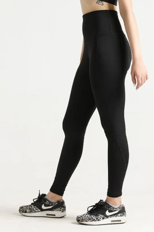 LUNA ULTRA FLEX HIGH WAISTED LUXE LEGGING (BLACK)