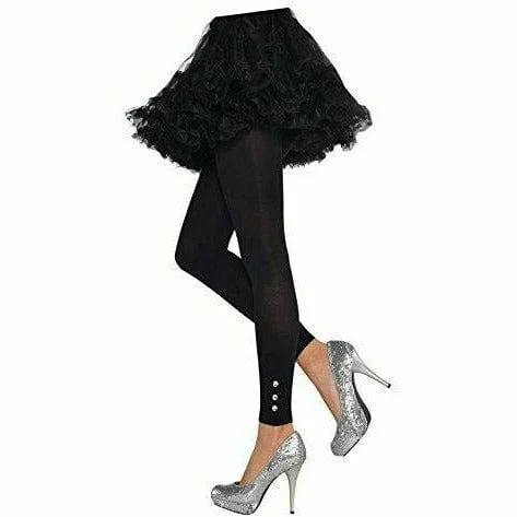 GEM TRIM FOOTLESS TIGHTS