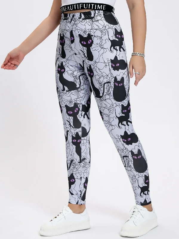 Cartoon Long Plus Size Leggings