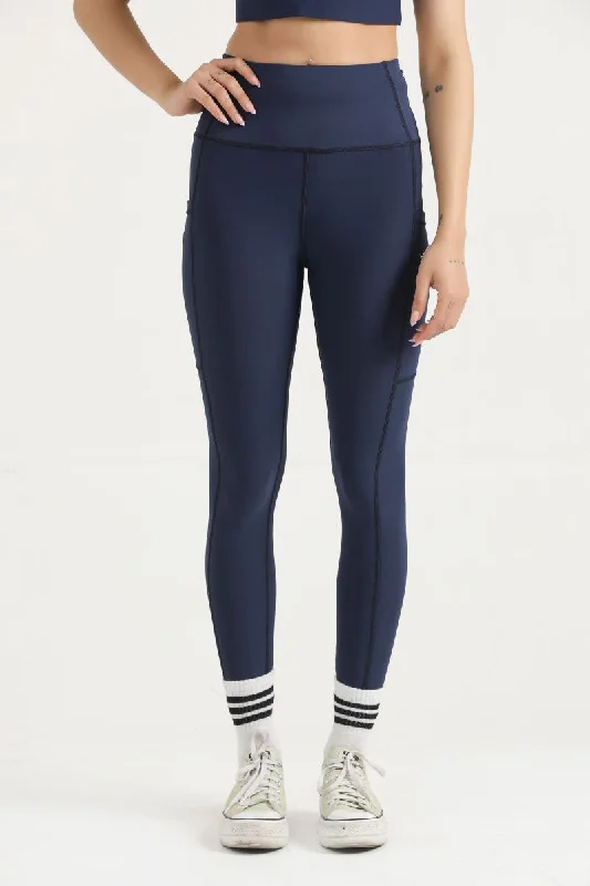 PRO ZERO LEGGINGS- NAVY BLUE