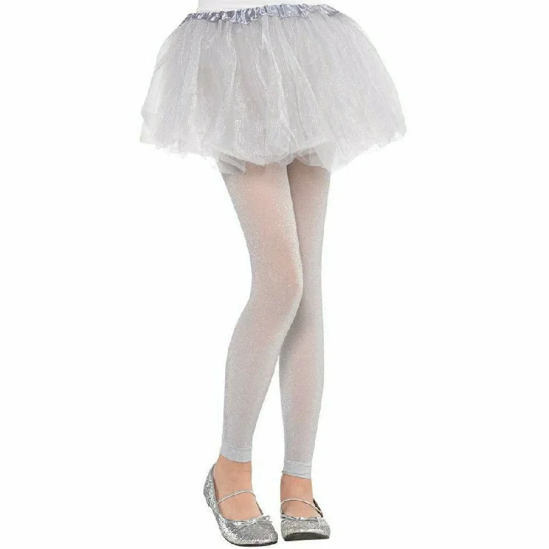 Silver Child Footless Tights