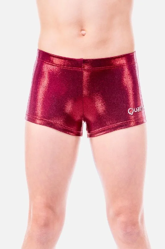 Burgundy Mystique Shorts