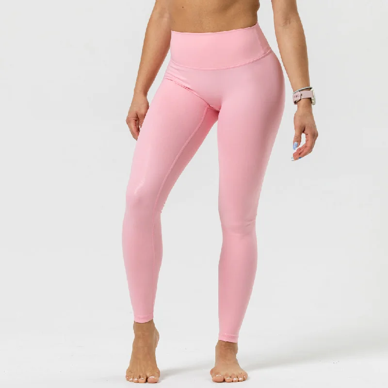 Women's Finesse Leggings |  Pink Glitter