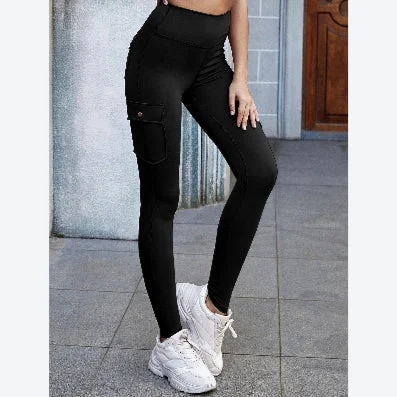 High Waist Fitness Pants Wholesale Womens Leggings With Pockets Yoga Pants