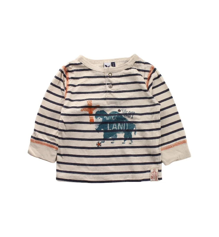 3Pommes Buttoned Sweatshirt 3-6M