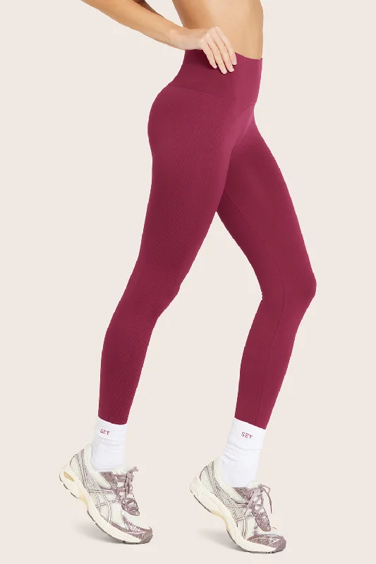 SCULPTFLEX® POWER LEGGINGS - WILDBERRY