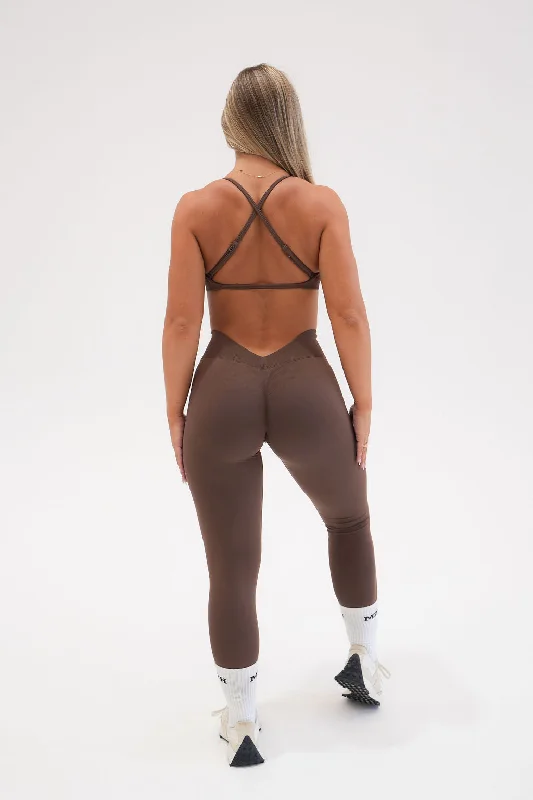 Contour Leggings - CHOCOLATE