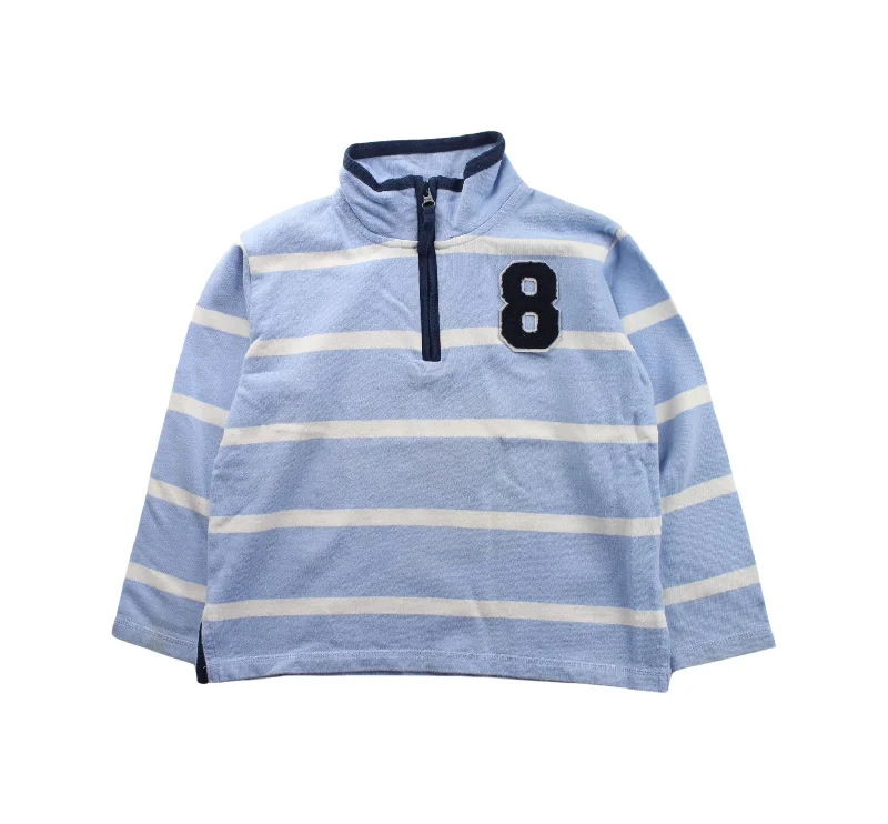 Thomas Brown Zippered Sweatshirt 4T - 5T